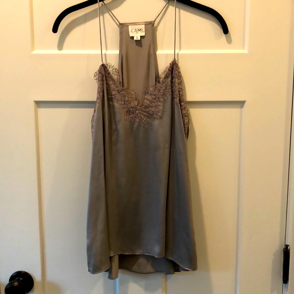 Racer Charmeuse Cami NYC